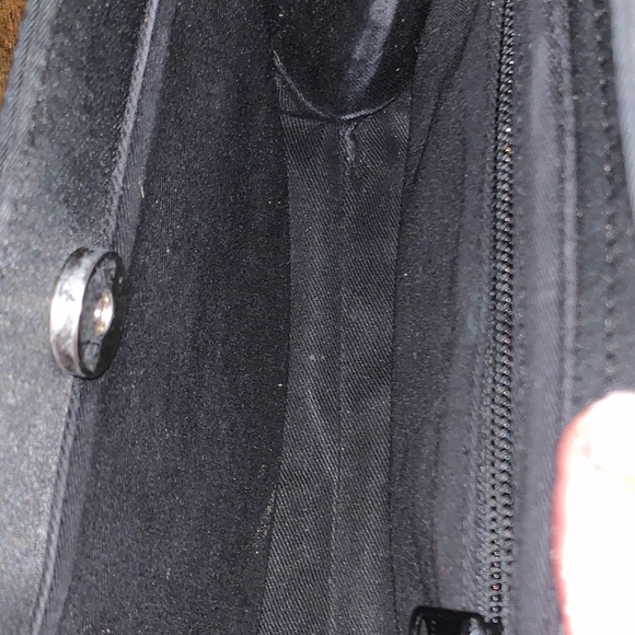 Vintage Kate Spade Black Nylon Handbag with Wallet - Picture 6 of 13